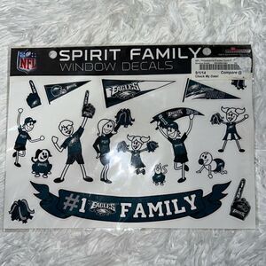 NFL eagles window decals NWT
